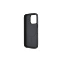 DKNY Repeat Pattern Stack Logo MagSafe iPhone 16 Pro Case - Black