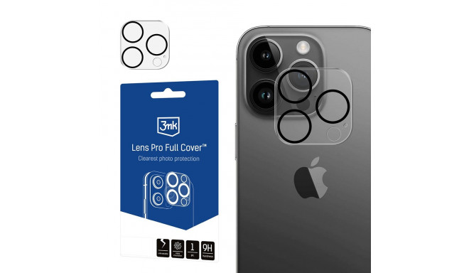 Apple iPhone 13 Pro/13 Pro Max - 3mk Lens Pro Full Cover