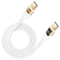 3mk cable USB-C - USB-C Hyper Silicone 100W 2m, white