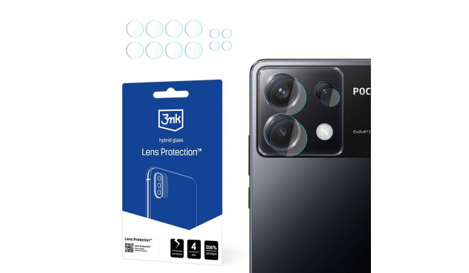 3mk Lens Protection™ hybrid camera glass for Poco X6 5G