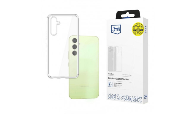 Case for Samsung Galaxy A54 5G silicone series 3mk Clear Case - transparent