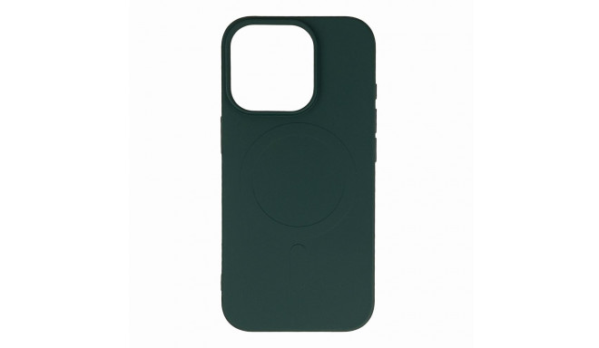 Liquid Silicone Case MagSafe for iPhone 16 Pro Max - dark green