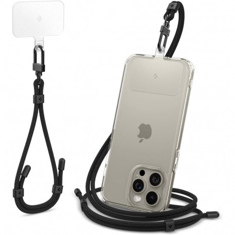 Spigen Universal Strap Set Lanyard and Pendant - Black
