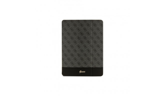 Etui Guess 4G Stripe Allover na iPad Pro 12.9" - czarne