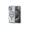 Karl Lagerfeld KLHMP15SHKHNOTK iPhone 15 6.1" transparent hardcase IML Karl`s Head MagSafe Karl Lagerfeld KLHMP15SHKHNOTK iPhone 15 6.1" transparent hardcase IML Karl`s Head MagSafe