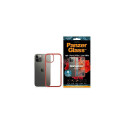 PanzerGlass ClearCase case for iPhone 12 Pro Max - transparent and red