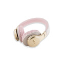 Guess Bluetooth on-ear headphones GUBH604GEMP pink/pink 4G Script