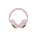 Guess Bluetooth on-ear headphones GUBH604GEMP pink/pink 4G Script
