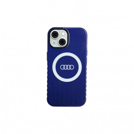 Audi IML Big Logo MagSafe case for iPhone 15 / 14 / 13 - blue