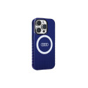 Audi IML Big Logo MagSafe case for iPhone 14 Pro - blue