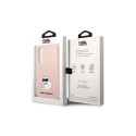 Karl Lagerfeld KLHCS23SSNCHBCP S23 S911 hardcase pink/pink Silicone Choupette
