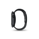 Uniq case Valencia Apple Watch Series 4/5/6/7/8/SE/SE2 45/44mm. graphite/graphite