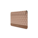 Guess GCube Stripes case for a 16" laptop - brown