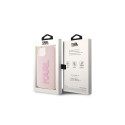 Karl Lagerfeld 3D Rubber Glitter Logo case for iPhone 15 - pink Karl Lagerfeld 3D Rubber Glitter Logo case for iPhone 15 - pink