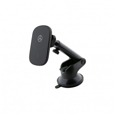 Mercedes MEWCCGSLK 15W induction holder for air vent/glass black/black Silver Stars MagSafe