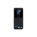 BMW Leather Carbon case for Samsung Galaxy Z Flip 5 - black