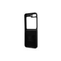 BMW Leather Carbon case for Samsung Galaxy Z Flip 5 - black