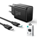 USB C 20W PD Joyroom JR-TCF06 charger - black