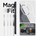 Spigen Ultra Hybrid Mag Case with MagSafe for iPhone 15 Plus - Dark Gray (Zero One Pattern)