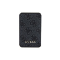 Guess Powerbank 18W GUPB10DP4GEGK 10000mAh black/black 4G Leather Metal Logo