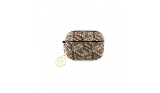 Guess GUAP2PGCE4CW case for AirPods Pro 2 cover - brown GCube Charm