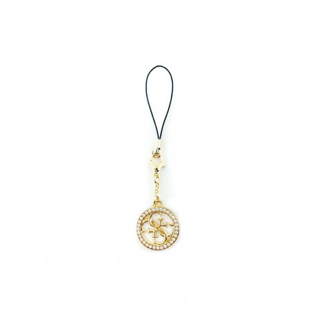 Guess case GUCPM4DRD Phone Strap 4G Rhinestone Charm