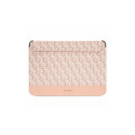 Guess GCube Stripes case for a 14" laptop - pink