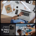 Spigen Ultra Hybrid Mag case with MagSafe for iPhone 15 Pro Max - graphite