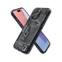 Spigen Ultra Hybrid Mag Case with MagSafe for iPhone 15 Pro - Dark Gray (Zero One Pattern)