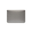 Karl Lagerfeld Saffiano Monogram Ikonik case for a 14" laptop - silver