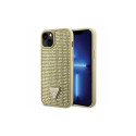 Guess GUHCP14MHDGTPD iPhone 14 Plus 6.7" gold/gold hardcase Rhinestone Triangle