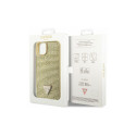 Guess GUHCP14MHDGTPD iPhone 14 Plus 6.7" gold/gold hardcase Rhinestone Triangle