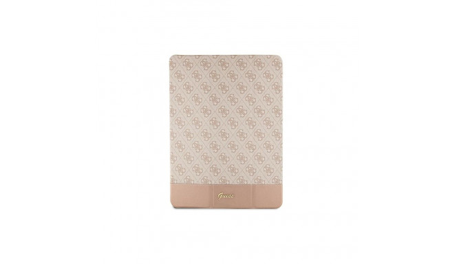Guess 4G Stripe Allover case for iPad Pro 12.9" - pink