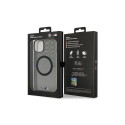 BMW Pattern MagSafe case for iPhone 14 Plus - gray