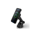 Uniq Magneo car holder with inductive charger for cockpit/window - gray
