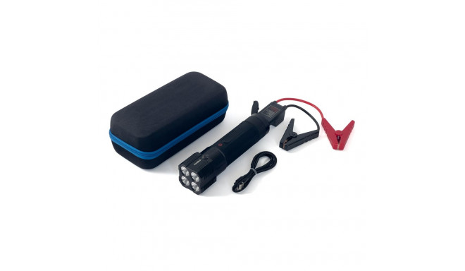 Choetech Jump Starter with Powerbank 8000mAh - LED Flashlight (TC0016) - Black