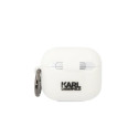 Karl Lagerfeld KLA3RUNCHH AirPods 3 cover white/white Silicone Choupette Head 3D