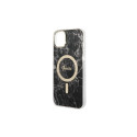 Set Guess GUBPP14SHMEACSK Case+ Charger iPhone 14 6.1" black/black hard case Marble MagSafe Set Guess GUBPP14SHMEACSK Case+ Charger iPhone 14 6.1" black/black hard case Marble MagSafe