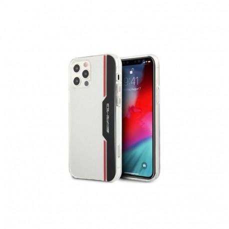 AMG Electroplate Vertical case for iPhone 12 / iPhone 12 Pro - transparent