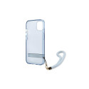 Guess GUHCP13MHTSGSB iPhone 13 6.1 "blue / blue hardcase Translucent Stap