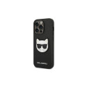 Karl Lagerfeld KLHCP14LSAPCHK iPhone 14 Pro 6,1" hardcase czarny/black Saffiano Choupette Head Patch Karl Lagerfeld KLHCP14LSAPCHK iPhone 14 Pro 6,1" hardcase czarny/black Saffiano Choupette Head Patch
