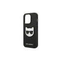Karl Lagerfeld KLHCP14LSAPCHK iPhone 14 Pro 6,1" hardcase czarny/black Saffiano Choupette Head Patch Karl Lagerfeld KLHCP14LSAPCHK iPhone 14 Pro 6,1" hardcase czarny/black Saffiano Choupette Head Patch