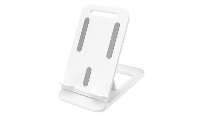 Universal foldable standing stand - white