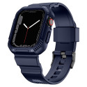 Kingxbar CYF106 2in1 armored case for Apple Watch SE, 9, 8, 7, 6, 5, 4, 3, 2, 1 (41, 40, 38 mm) with