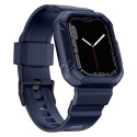 Kingxbar CYF106 2in1 armored case for Apple Watch SE, 9, 8, 7, 6, 5, 4, 3, 2, 1 (41, 40, 38 mm) with