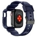 Kingxbar CYF106 2in1 armored case for Apple Watch SE, 9, 8, 7, 6, 5, 4, 3, 2, 1 (41, 40, 38 mm) with