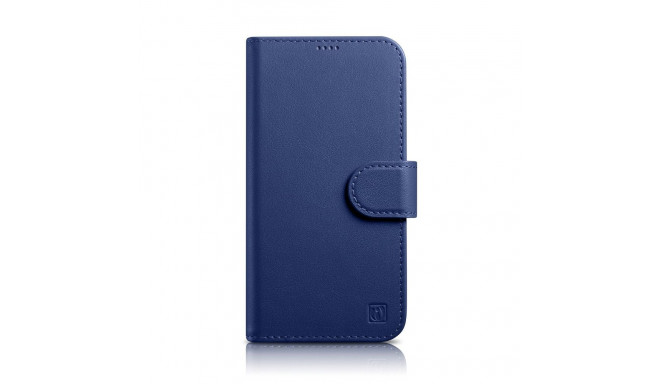 iCarer Wallet Case 2in1 Case iPhone 14 Anti-RFID Leather Flip Case Blue (WMI14220725-BU)