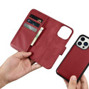 iCarer Wallet Case 2in1 iPhone 14 Pro Leather Flip Case Anti-RFID red (WMI14220726-RD)