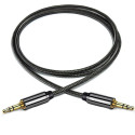 Wozinsky kaabel 3,5mm - 3,5mm 3m, must