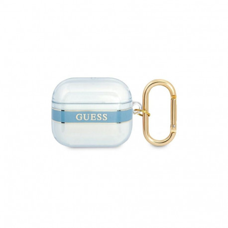 Guess GUA3HHTSB AirPods 3 cover blue/blue Strap Collection